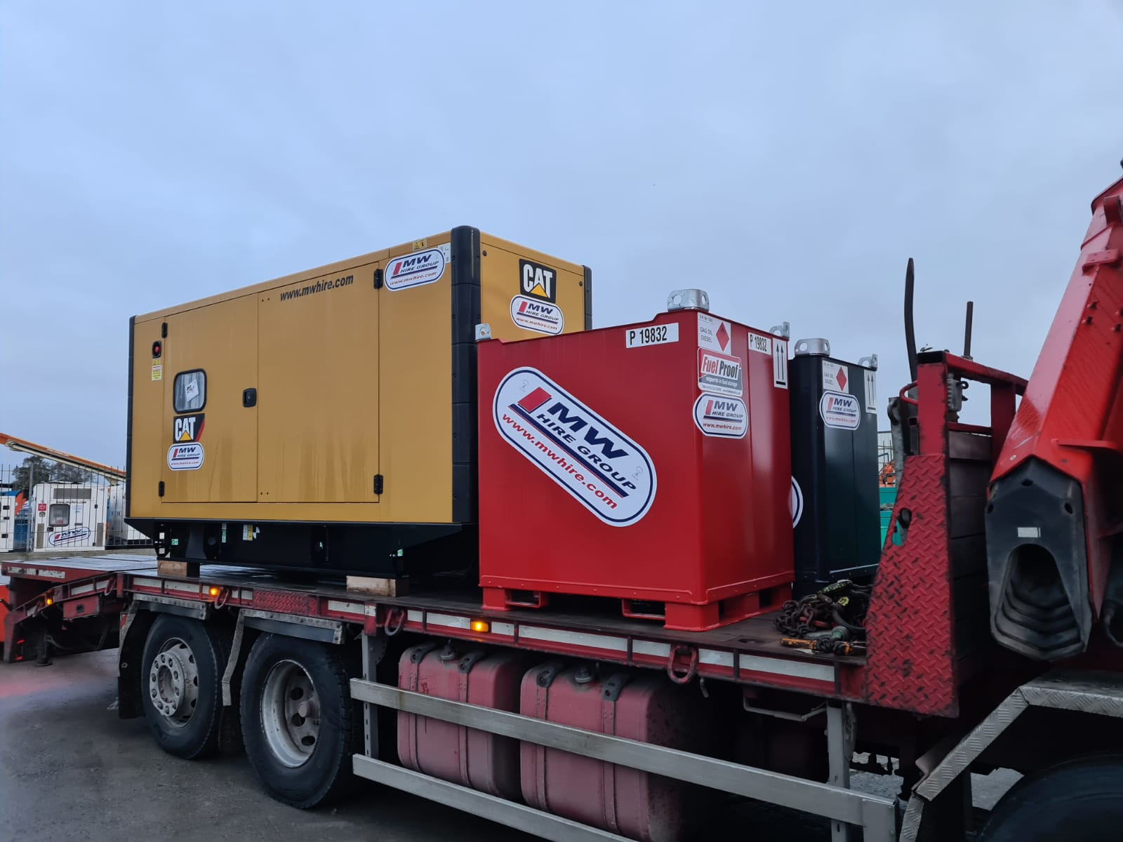 New CAT 150 KVA and  Fuel tank SOLD